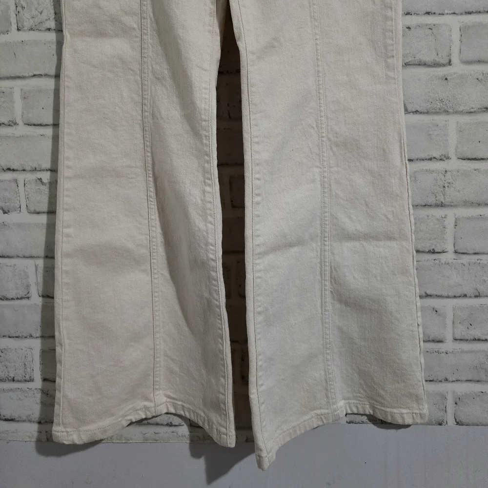 NEW‎ Marine Layer Archive Mariah Flare Pant Beige Size 10